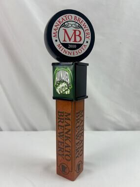 Mankato Brewery Haymaker IPA Beer Tap Handle Minnesota Wood Breweriana 10in